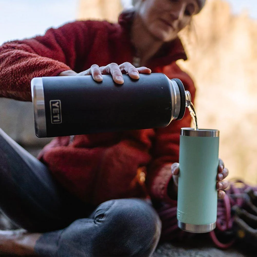 Yeti Rambler 46 OZ Bottle With Chug Cap (Seafoam) - Image 12