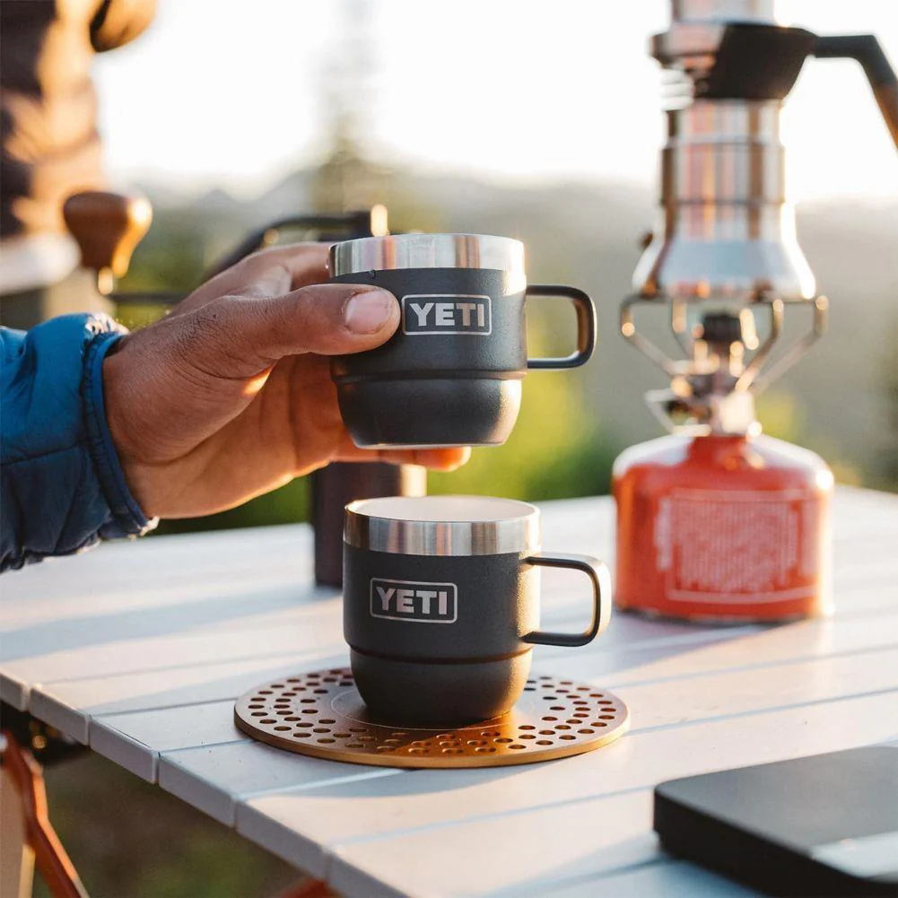 YETI Rambler 6 OZ Stackable Mug 2 Pack (Black Forest Green) - Image 13