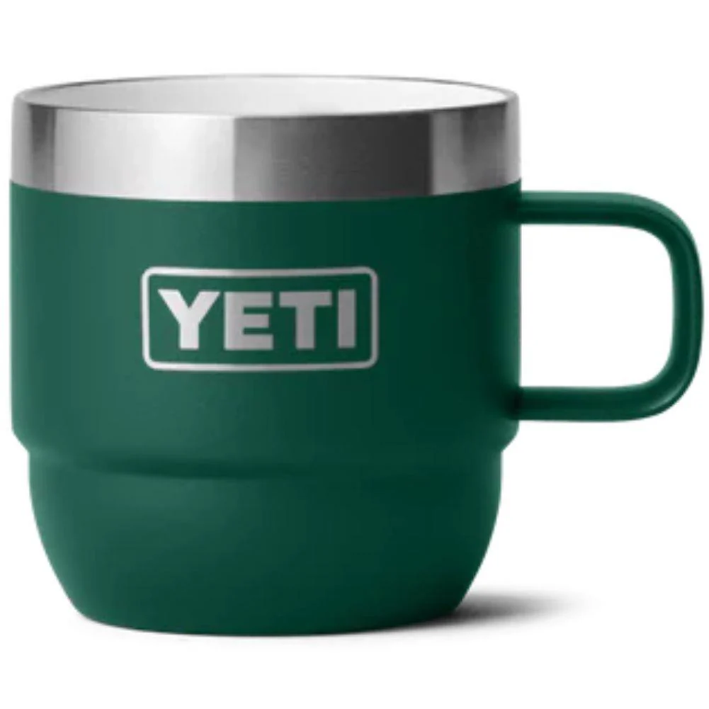 YETI Rambler 6 OZ Stackable Mug 2 Pack (Black Forest Green) - Image 5