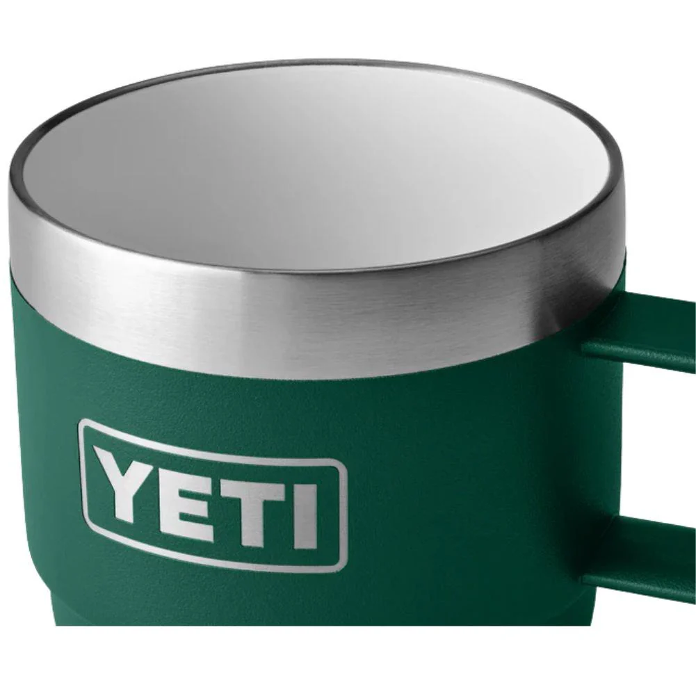 YETI Rambler 6 OZ Stackable Mug 2 Pack (Black Forest Green) - Image 8