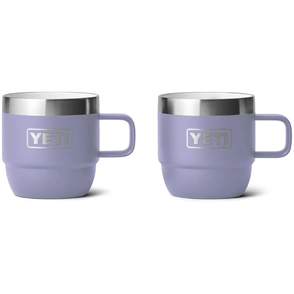 YETI Rambler 6 OZ Stackable Mug 2 Pack (Cosmic Lilac)