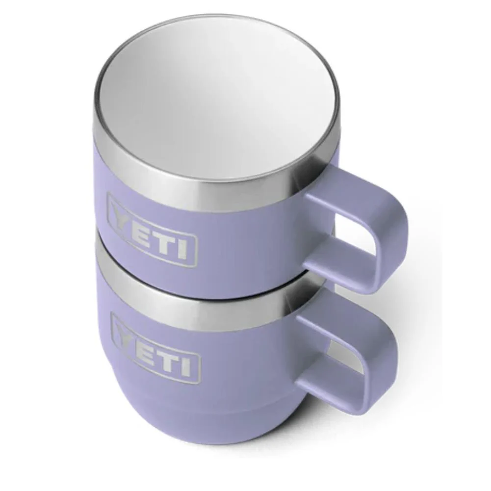 YETI Rambler 6 OZ Stackable Mug 2 Pack (Cosmic Lilac) - Image 5