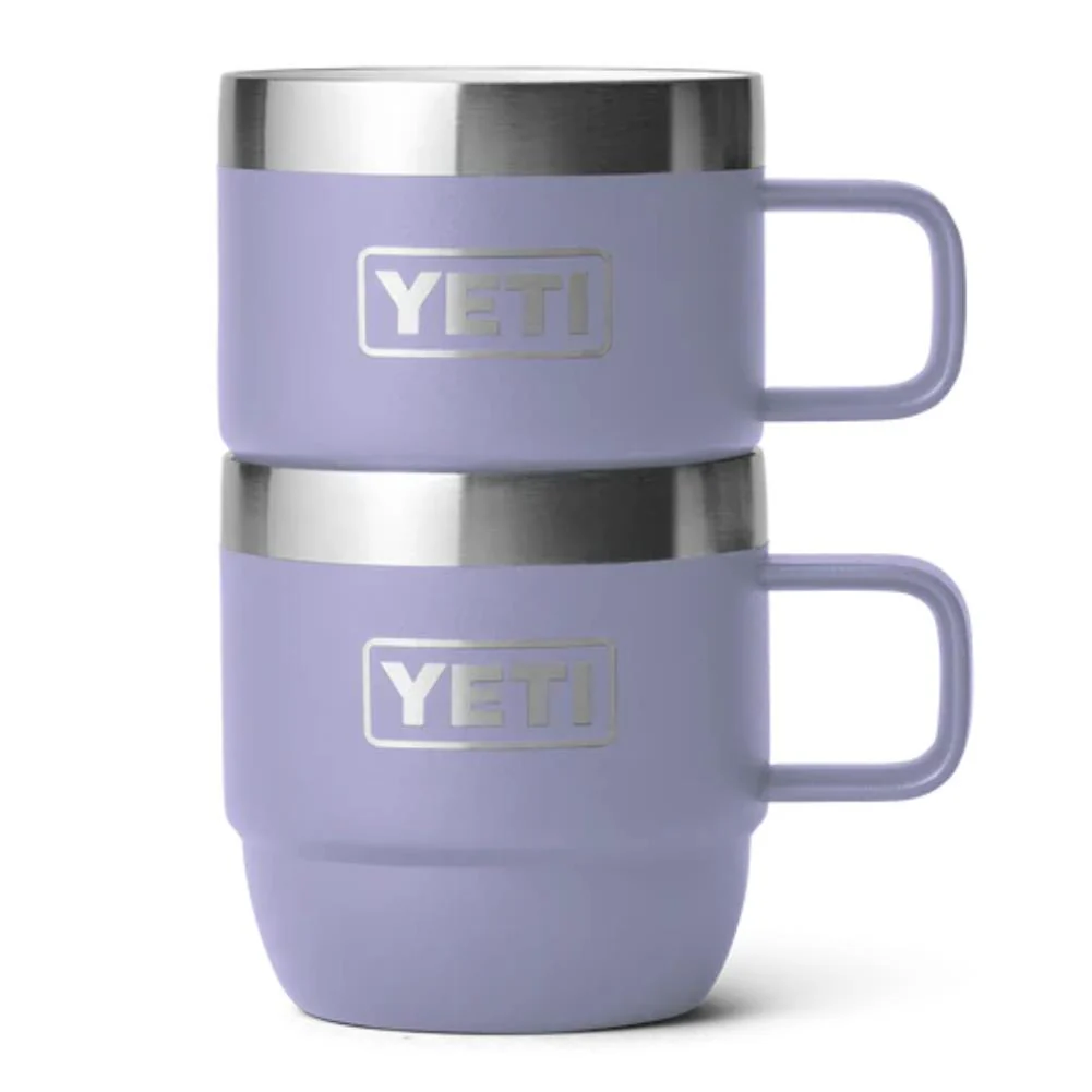 YETI Rambler 6 OZ Stackable Mug 2 Pack (Cosmic Lilac) - Image 7