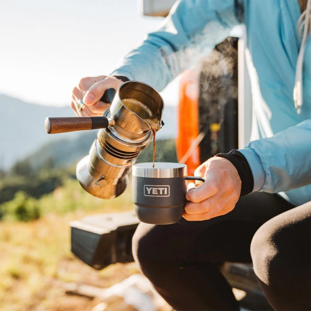 YETI Rambler 6 OZ Stackable Mug 2 Pack (Wetlands Brown) - Image 9