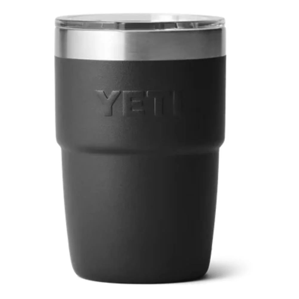 YETI Rambler 8 Oz Stackable Cup (Black) - Image 2