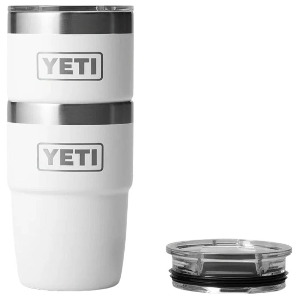YETI Rambler 8 Oz Stackable Cup (White) - Image 4