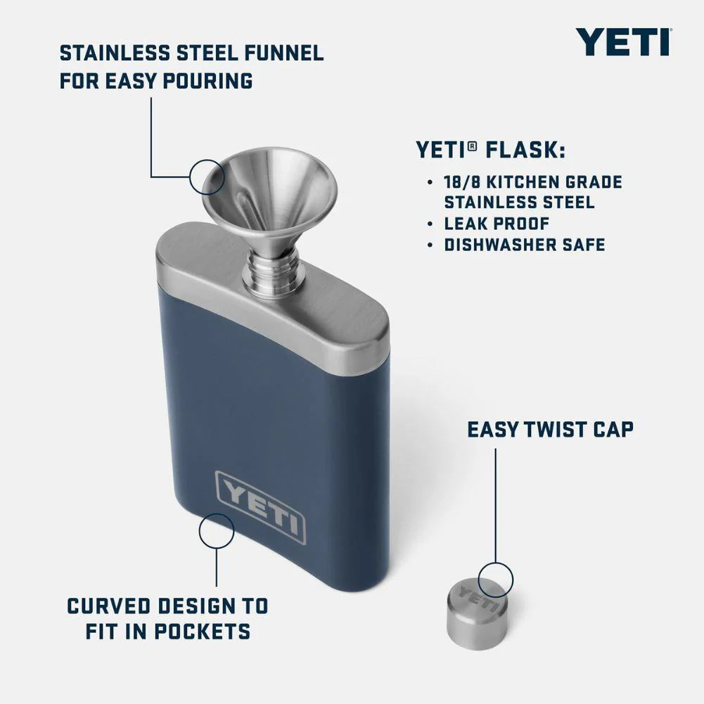 Yeti Rambler Flask 200ml (Wetlands Camo) - Image 6