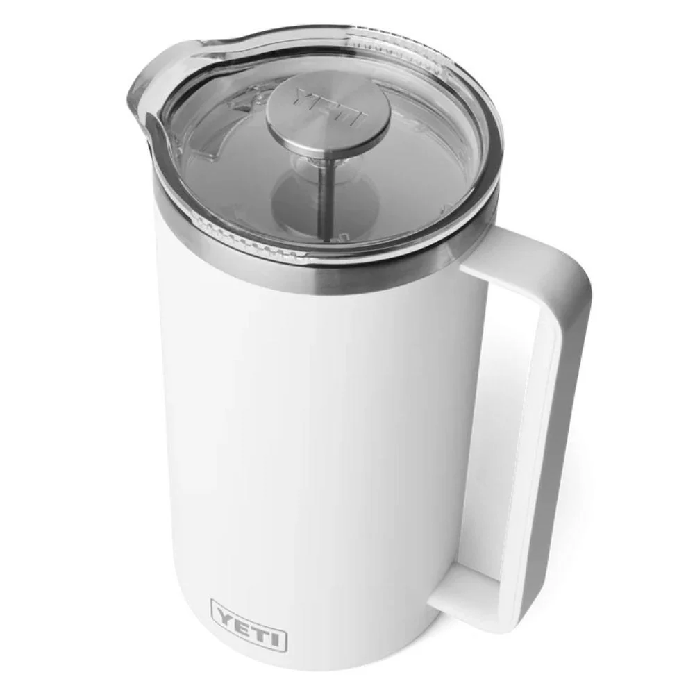 Yeti Rambler French Press 64Oz (White) - Image 3