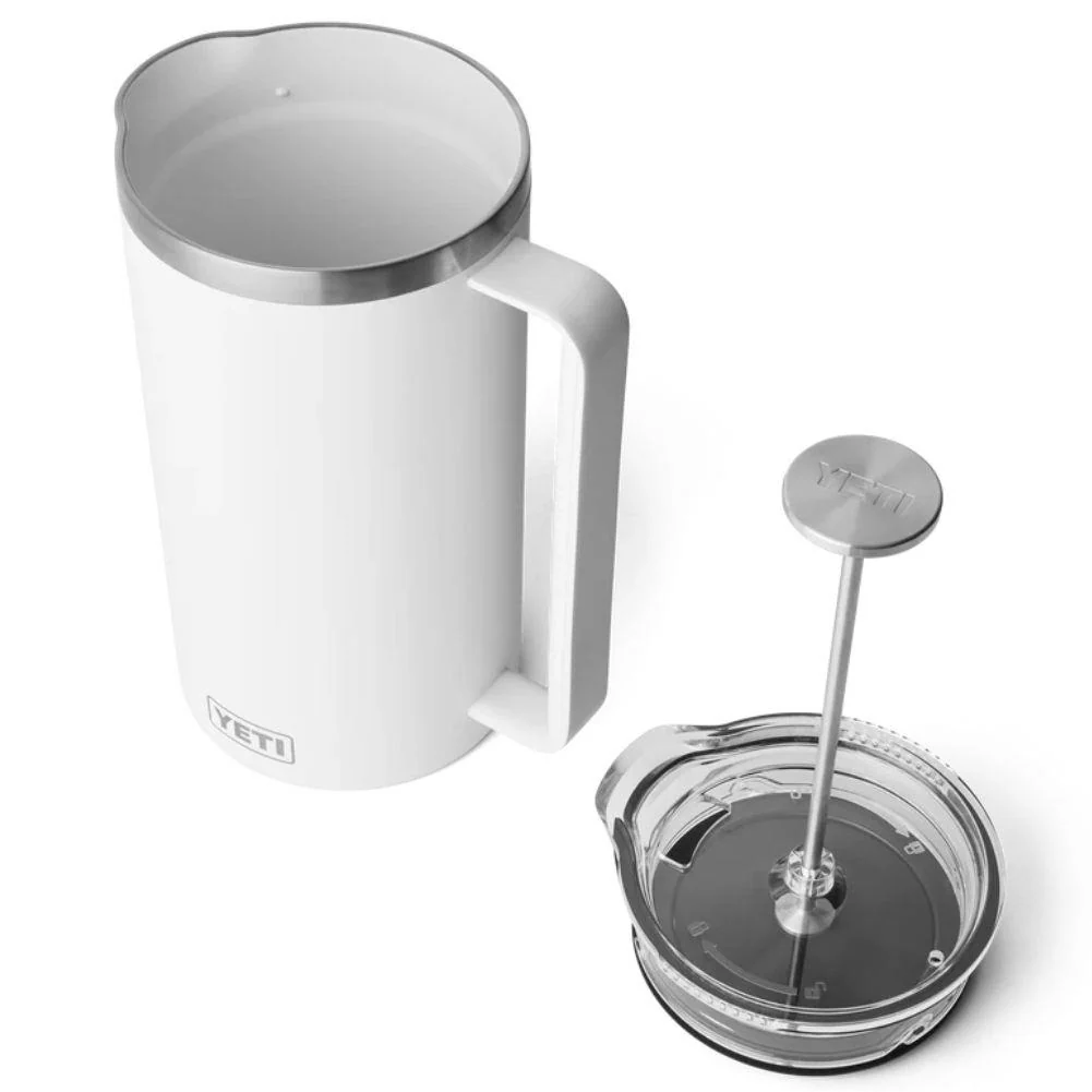 Yeti Rambler French Press 64Oz (White) - Image 4