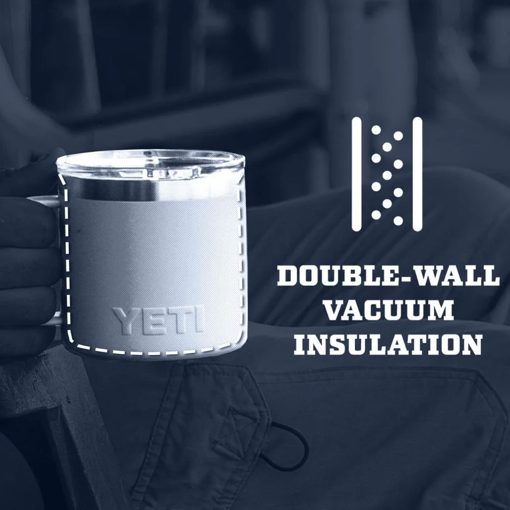 Yeti Rambler Mug 14OZ (Rescue Red) - Image 5