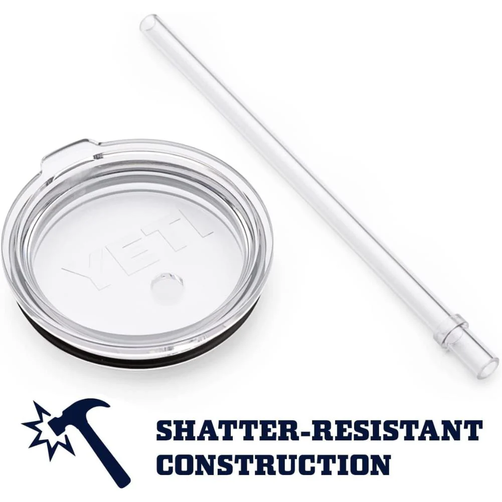 Yeti Rambler Tumbler 30oz Straw Lid (White) - Image 2