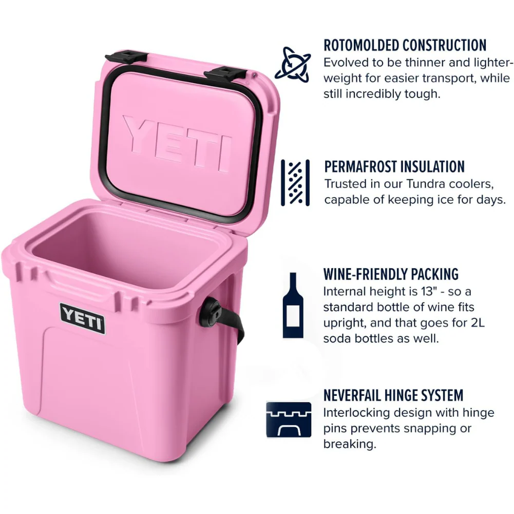 Yeti Roadie 24 Cool Box (Bimini Pink) - Image 8