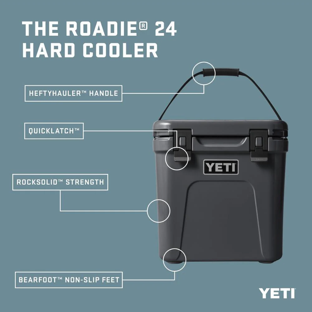 Yeti Roadie 24 Cool Box (King Crab) - Image 8