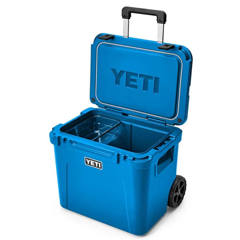 Yeti Roadie 60 Wheeled Cool Box (Big Wave Blue) - Image 5