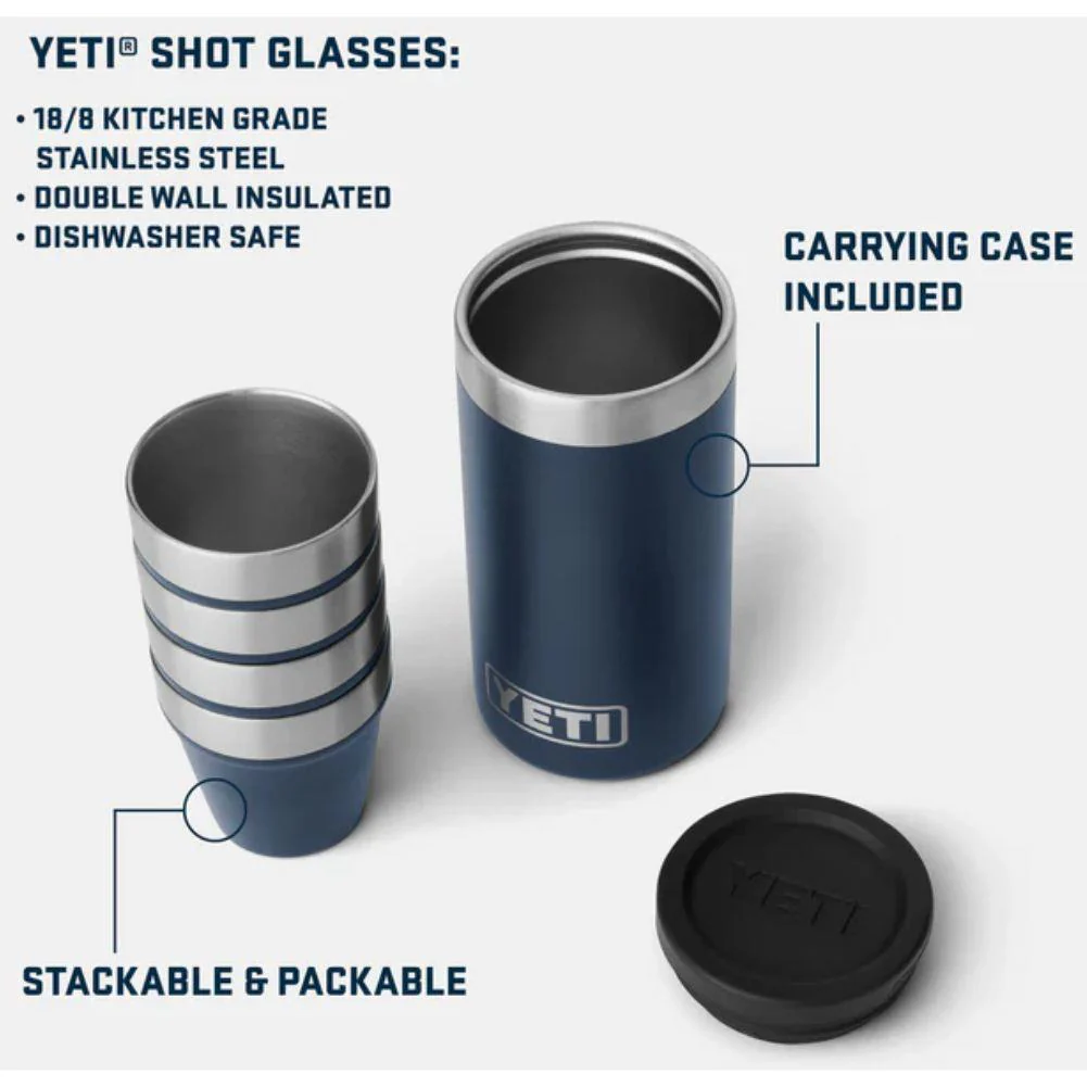 Yeti Shot Glasses (Black) - Image 8