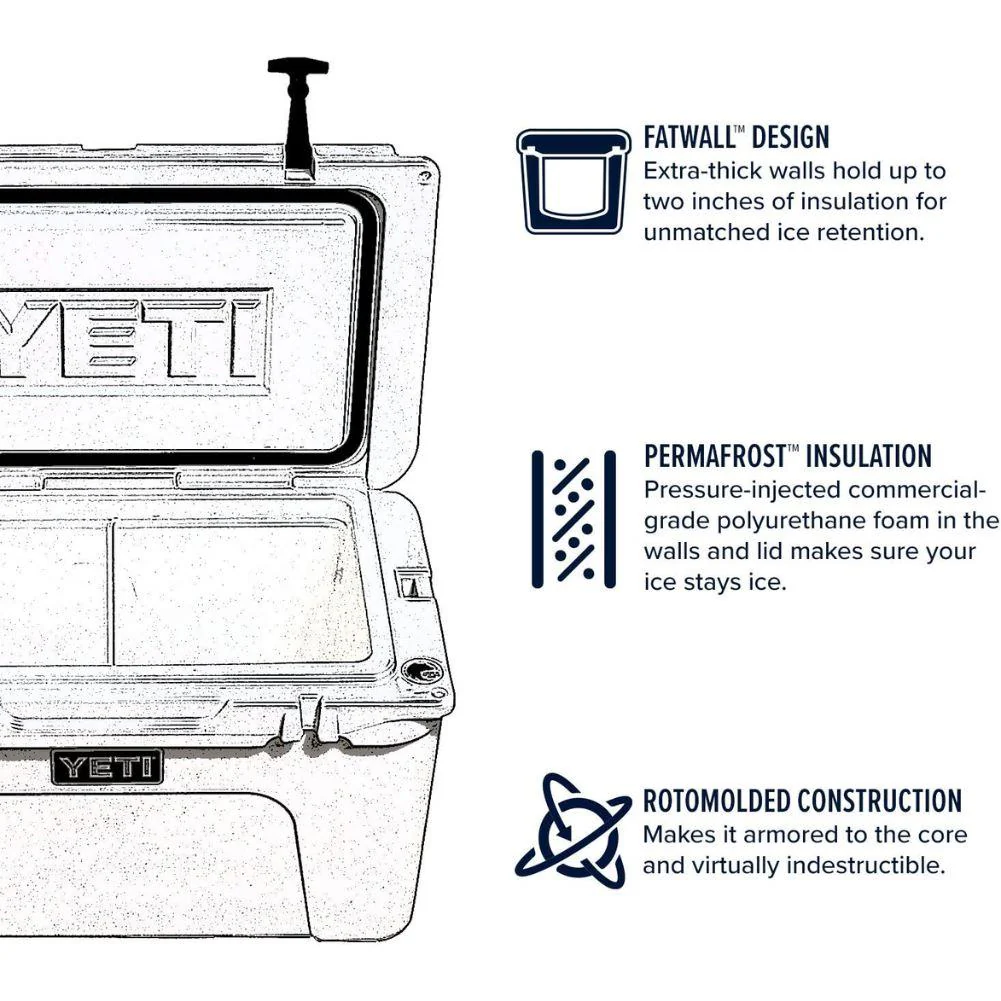 Yeti Tundra 45 Cool Box (Wild Vine Red) - Image 5