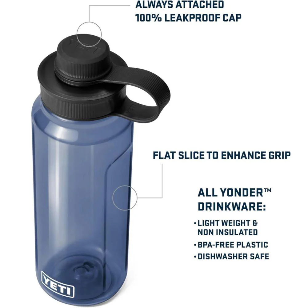 Yeti Yonder Tether 34oz (1L) Water Bottle (Rescue Red) - Image 4